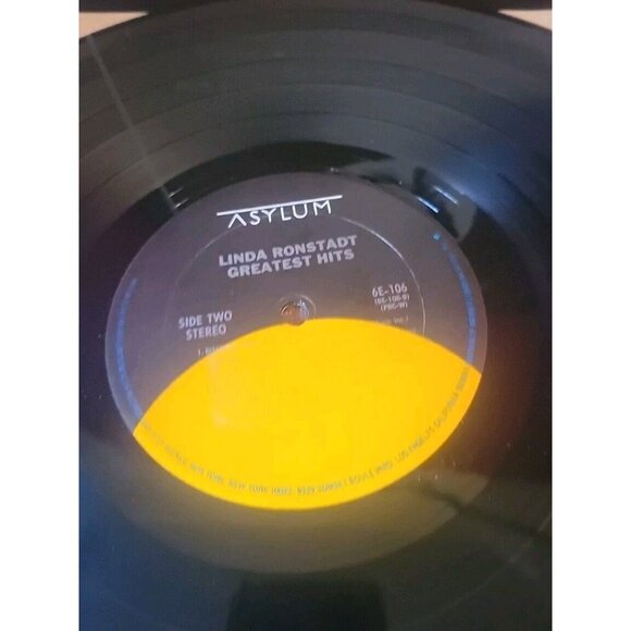 LINDA RONSTANDT Greatest Hits LP ASYLUM 6E-106 1976 - Picture 4 of 13